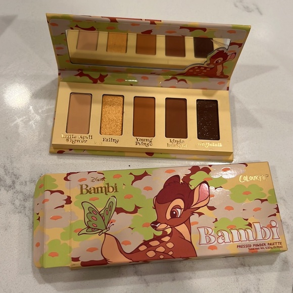 NEW Colourpop X Disney Bambi 3 Pressed Powder Palette Set - Picture 10 of 15
